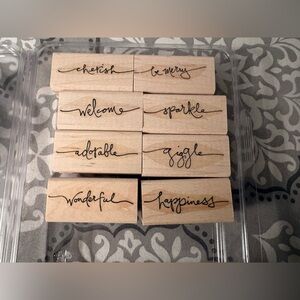 Stampin’ Up!  Inspirational Words